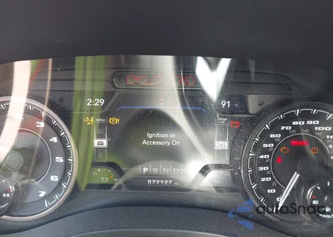 2022 Ram 1500 Laramie 4X4 5'7 Box из США, поврежденный, VIN 1C6SRFJT6NN290658